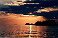 Charter the boat for a Bahamian sunset